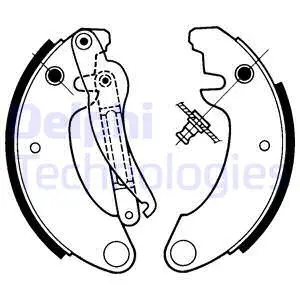 Brake Shoe Set (LS1157)