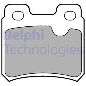 Brake Pad Set, disc brake (LP586)