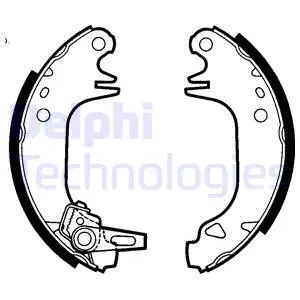 Brake Shoe Set (LS1423)