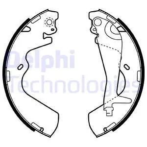 Brake Shoe Set (LS1934)