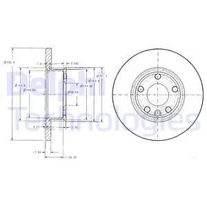 Brake Disc (BG2898)