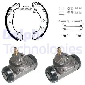 Brake Shoe Set (KP771)