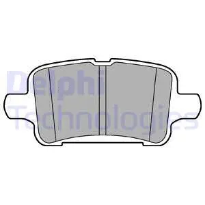 Brake Pad Set, disc brake (LP3218)