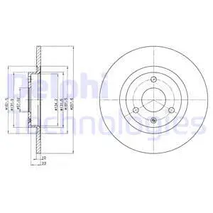 Brake Disc (BG2527)