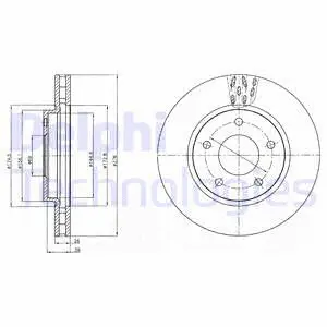 Brake Disc (BG4258)
