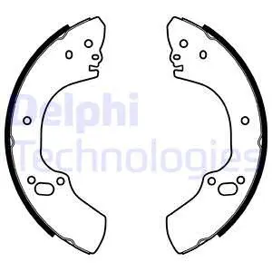 Brake Shoe Set (LS1939)