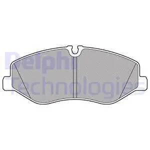 Brake Pad Set, disc brake (LP3138)