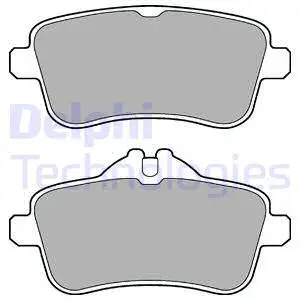 Brake Pad Set, disc brake (LP2443)