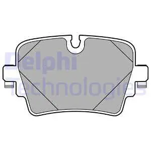 Brake Pad Set, disc brake (LP2768)