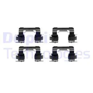 Accessory Kit, disc brake pad (LX0351)