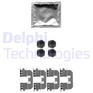 Accessory Kit, disc brake pad (LX0545)