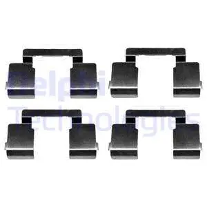 Accessory Kit, disc brake pad (LX0612)