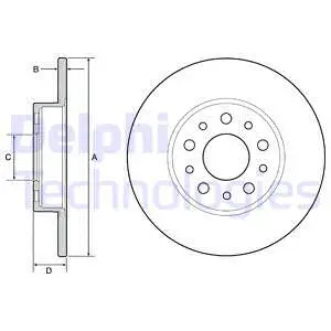 Brake Disc (BG4655C)