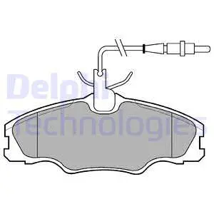 Brake Pad Set, disc brake (LP985)