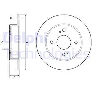 Brake Disc (BG2634)