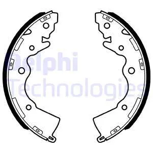 Brake Shoe Set (LS1996)
