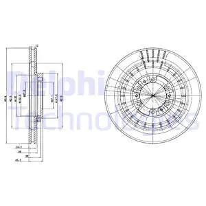 Brake Disc (BG3847)