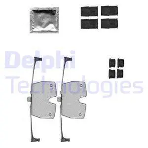 Accessory Kit, disc brake pad (LX0587)