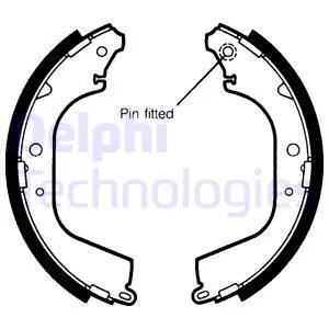 Brake Shoe Set (LS1406)