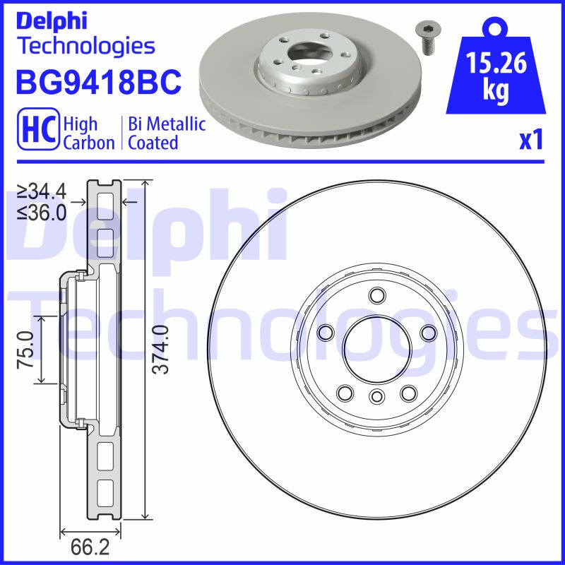Brake Disc (BG9418BC)