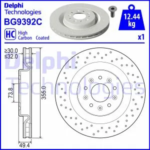 Brake Disc (BG9392C)