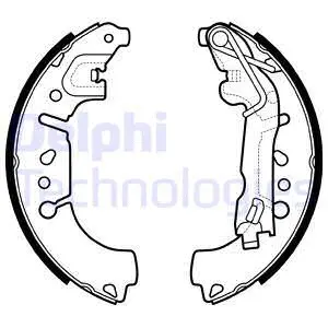 Brake Shoe Set (LS2135-C)