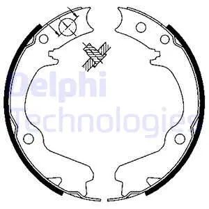 Brake Shoe Set (LS1899)