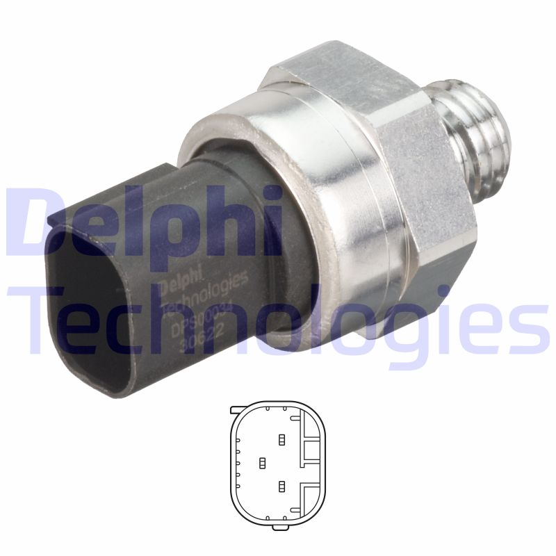 Sensor, exhaust pressure (DPS00034-12B1)