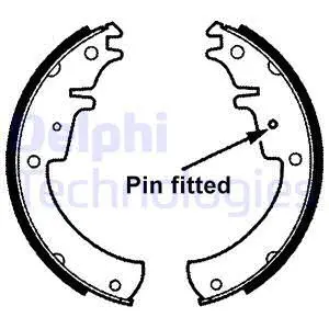 Brake Shoe Set (LS1380)