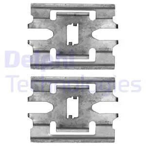 Accessory Kit, disc brake pad (LX0662)