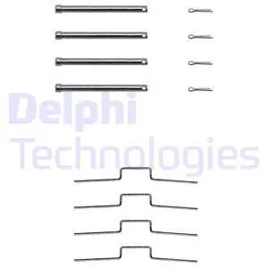 Accessory Kit, disc brake pad (LX0165)