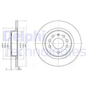 Brake Disc (BG3731)