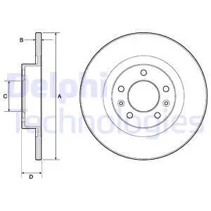 Brake Disc (BG4748C)