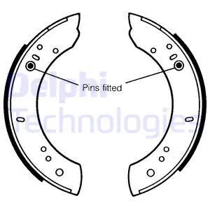 Brake Shoe Set (LS1072)