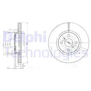 Brake Disc (BG4054)