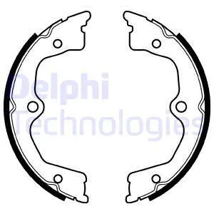 Brake Shoe Set, parking brake (LS2033)