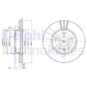 Brake Disc (BG3025)