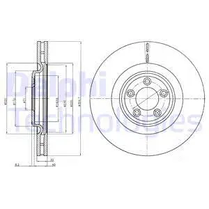 Brake Disc (BG9071)