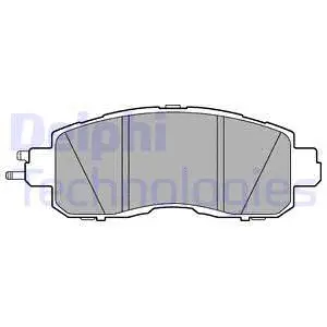 Brake Pad Set, disc brake (LP3251)