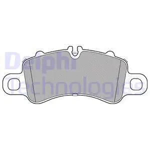 Brake Pad Set, disc brake (LP3308)