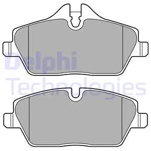 Brake Pad Set, disc brake (LP2718)