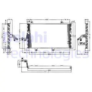 Condenser, air conditioning (TSP0225154)