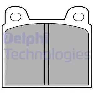 Brake Pad Set, disc brake (LP20)