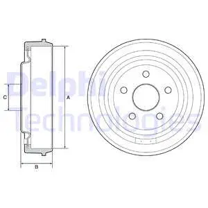 Brake Drum (BF543)