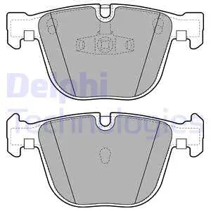 Brake Pad Set, disc brake (LP2141)