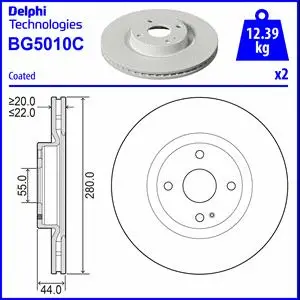 Brake Disc (BG5010C)