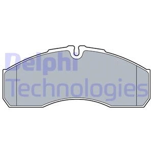 Brake Pad Set, disc brake (LP3541)
