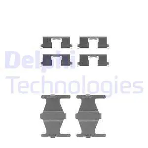Accessory Kit, disc brake pad (LX0302)