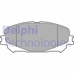 Brake Pad Set, disc brake (LP3734)