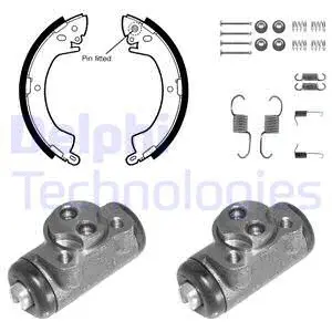 Brake Shoe Set (971)
